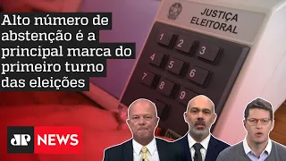 Salles, Schelp e Motta comentam sobre número alto de abstenção nas urnas