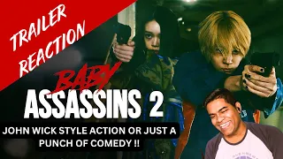 BABY ASSASSINS 2 Trailer Reaction | Akari Takaishi | Saori Izawa