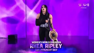 Rhea Ripley Entrance - WWE Monday Night Raw, April 15, 2024