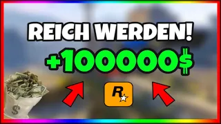 ROCKSTAR schenkt dir jetzt 100000$ in GTA 5 Online!❗ -Schnell Geld machen für Anfänger