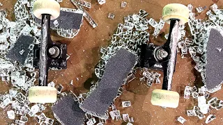 EPIC GLASS SKATEBOARD GAME OF SKATE!