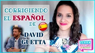 ERRORES COMUNES en español: David Guetta || María Español