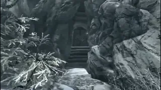 Skyrim - hidden shortcut into Miraak's castle (backdoor exit)