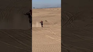 Dune Riding on the 450 #KTM #dirtbike #glamis