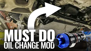 MUST DO MOD During an Oil Change - Bronco Raptor Oil Change - UPR Oil Drain Plug!