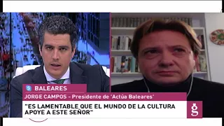 'No te dejaremos dormir': las amenazas de Arran a Jorge Campos tras la condena al rapero Valtonyc