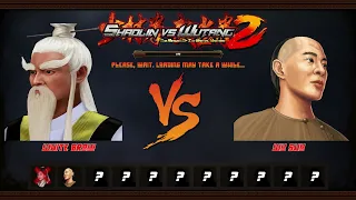 Shaolin vs wu tang 2 - white Brow vs them all