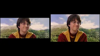 Harry Potter and the Sorcerer's Stone - Quidditch Scene [Widescreen vs. Open Matte]