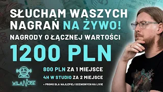 SŁUCHAM WASZYCH NAGRAŃ na żywo! Majowa LIGA RAPNAU (2/4) 🔴