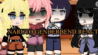 || Naruto Genderbend react to The original || PART 1