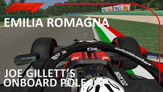 S4R14 - Joe Gillett's Onboard Pole Lap - 2024 G4 Emilia Romagna Grand Prix - rFactor