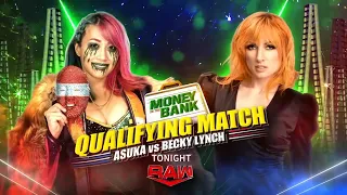 Asuka Vs Becky Lynch Clasificación a Money In The Bank 2022 - WWE Raw 20/06/2022 (En Español)