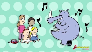 Rinoceronte tambor - Canciones infantiles del Zoo de Musicaeduca