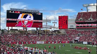 NFL Tampa Bay Bucs LA Rams Game Day Experience Raymond James Stadium