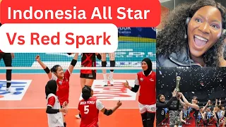 [ SET 5] RED SPARKS 🇰🇷 Vs INDONESIA ALL STARS 🇮🇩 reaction