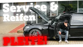 Kann man sich C63s AMG leisten? Service B fällig & abgefahrene Reifen! Ich Kauf mir ein Neues Auto!!