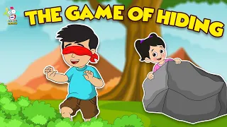 The Game of Hiding | Chinki's hiding | fun game | English Moral Stories | English Animated