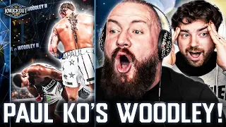 Jake Paul KO's Woodley - INSANE LIVE REACTION!