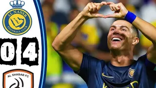 Al-Nassr vs Al-Shabab 4-0  | Ronaldo All Goals and Assists | EXTENDED HIGHLIGHTS