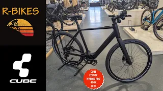 E-bikes 2024 Cube Editor Hybrid Pro 400X black n spectral  WALK-AROUND REVIEW