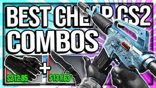 THE BEST CHEAP CS2 COMBOS! (KNIFE + GLOVE + AGENT)