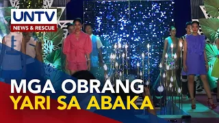 Mga obrang yari sa abaka, tampok sa kauna-unahang Kathabi Fashion Show sa Bicol