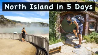 5 days of Travel on the North Island of New Zealand in a Van