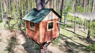 COZY TREE HOUSE - Build a new roof and cook stew