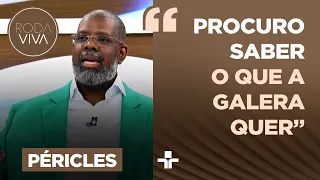 Péricles pontua suas diferenças para outros pagodeiros: "Procurei me atualizar"