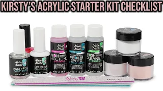 Acrylic Nails Starter Kit | Kirsty's Checklist