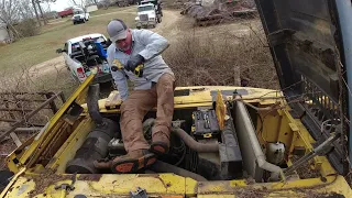 FIGHTING AN EXCAVATOR!