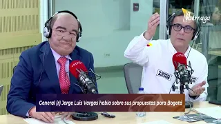 General (r) Vargas respondió a las preguntas de Yamid Amat, de La Luciérnaga| Caracol Radio