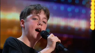 This Kid is So Talented: Alfie Andrews sings Lady Gaga's "Hold My Hand" | Auditions | AGT 2023