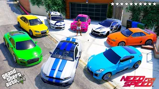 GTA 5 - Stealing NEED FOR SPEED Vehicles with Franklin in GTA V!