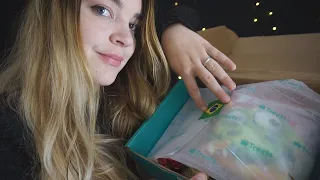 🇧🇷 ASMR Eating Candy from Brazil with Trytreats! Mouth sounds, crinkling, soft spoken [Binaural]