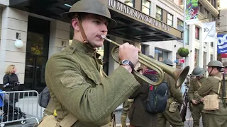Pre-Parade Veterans Day 2018 NYC