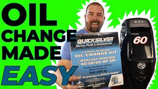 60hp Mercury 4 Stroke Oil Change | 50hp Mercury 4 Stroke Oil Change | 40hp Mercury 4 Stroke Oil