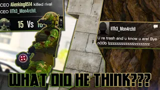 Tank Abusing Trashtalker Couldn't Accept Defeat! [GTA Online]