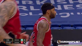 Maccabi Playtika Tel Aviv - AX Armani Exchange Milan 85-86: Malcolm Delaney (16 points)