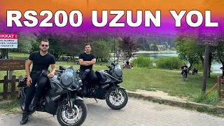 200CC RACİNG MAKİNE İLE UZUN YOL YAPILIR MI? | Ankara-Bolu Pulsar RS200 MotoVlog