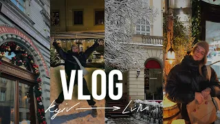 VLOG//Вихідні у Львові. Новорічна атмосфера та ревізія закладів.