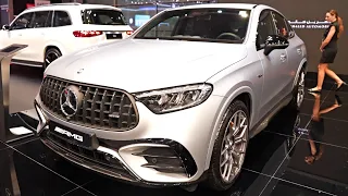 NEW Mercedes-AMG GLC 63 S COUPE 2024 (680HP 4-Cylinder) | REVEAL At GIMS Qatar