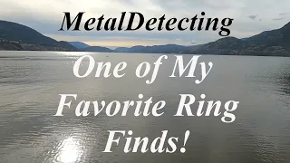 Such a Beautiful Ring! Lake & Park Metal Detecting.