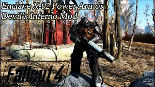 Enclave X-02 Power Armor & Devil's Inferno Mod | Fallout 4 Next Gen Update Content