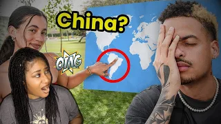 College students can't name one country |Reaction