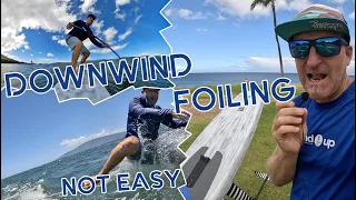 Downwind SUP Foiling for beginners