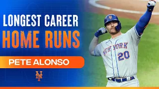 Alonso’s Longest Home Runs