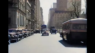 AI Colorize | A Drive through New York City