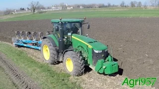 BIGGEST JOHN DEERE 8R: 8370R - LEMKEN Diamant 11 V - PLOUGHING in Italy 2015