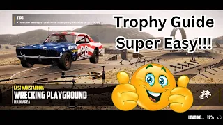 Wreckfest: How to easily get Rocketeer Trophy in minutes!!!